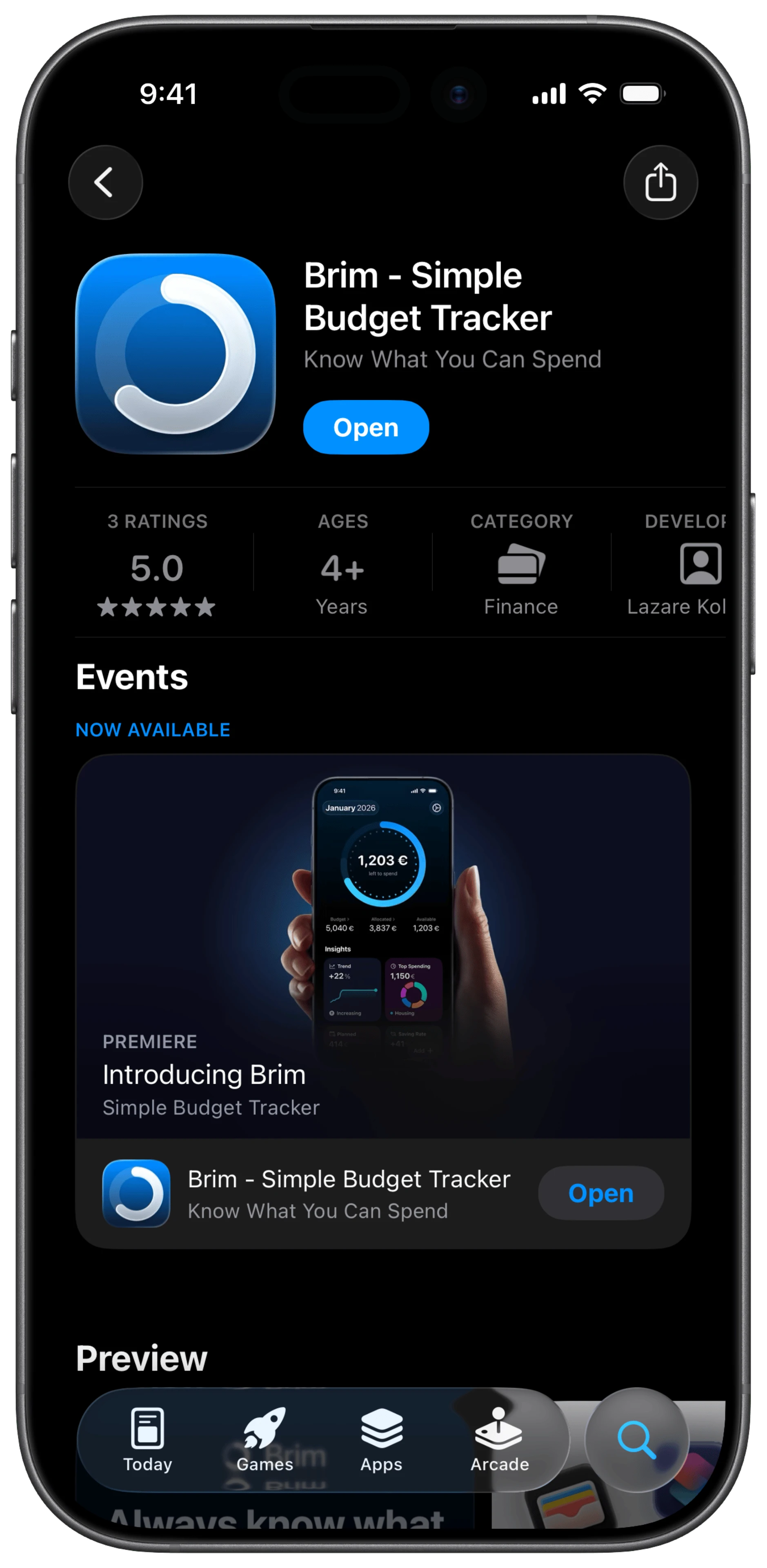 Brim on the App Store